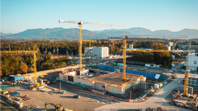 Roche_01.jpg Luftaufnahme der Baustelle