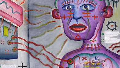 Weltwahrnehmung_einer_Person_mit_Schizophrenie_Craig_Finn_Plos_Medicine_CC0.jpg Weltwahrnehmung einer Person mit Schizophrenie