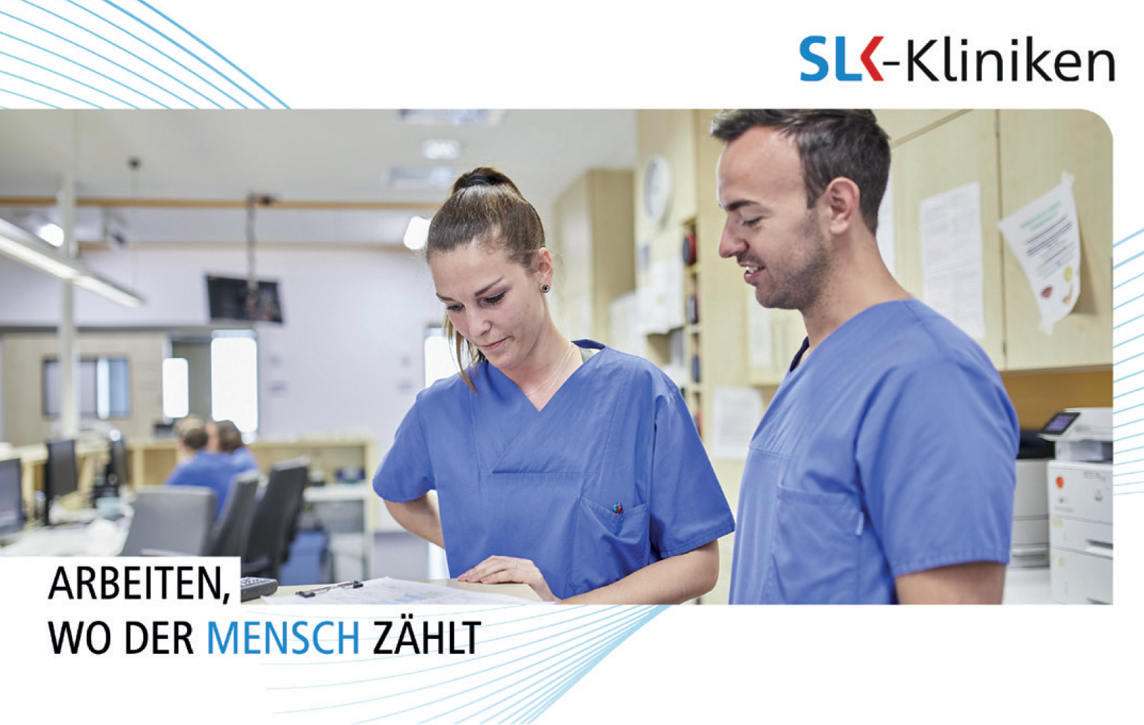 SLK Kliniken Arbeiten, wo der Mensch zählt