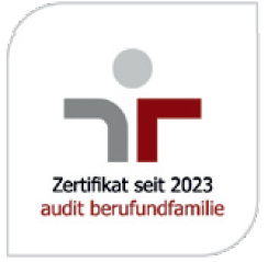 Zertifikat seit 2023 audit berufundfamilie