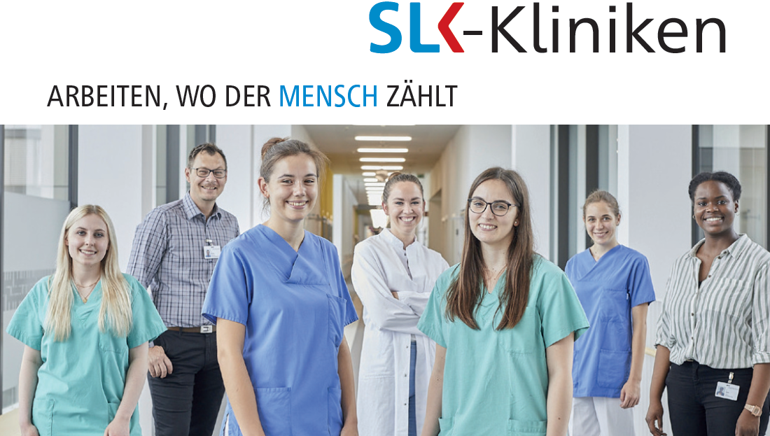 SLK Kliniken Arbeiten, wo der Mensch zählt